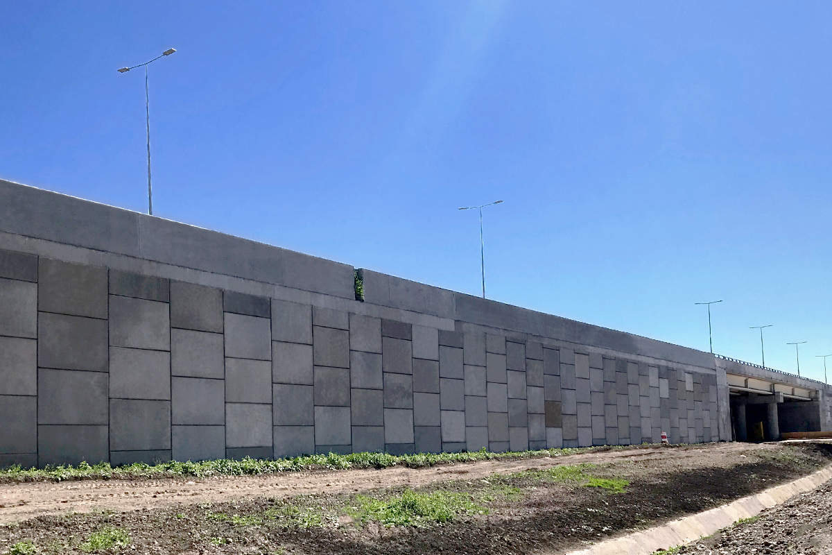 Proyecto Muros Con Tecnología TEM Para MTR Ruta 5 Norte para MOP / Concesionaria Vial