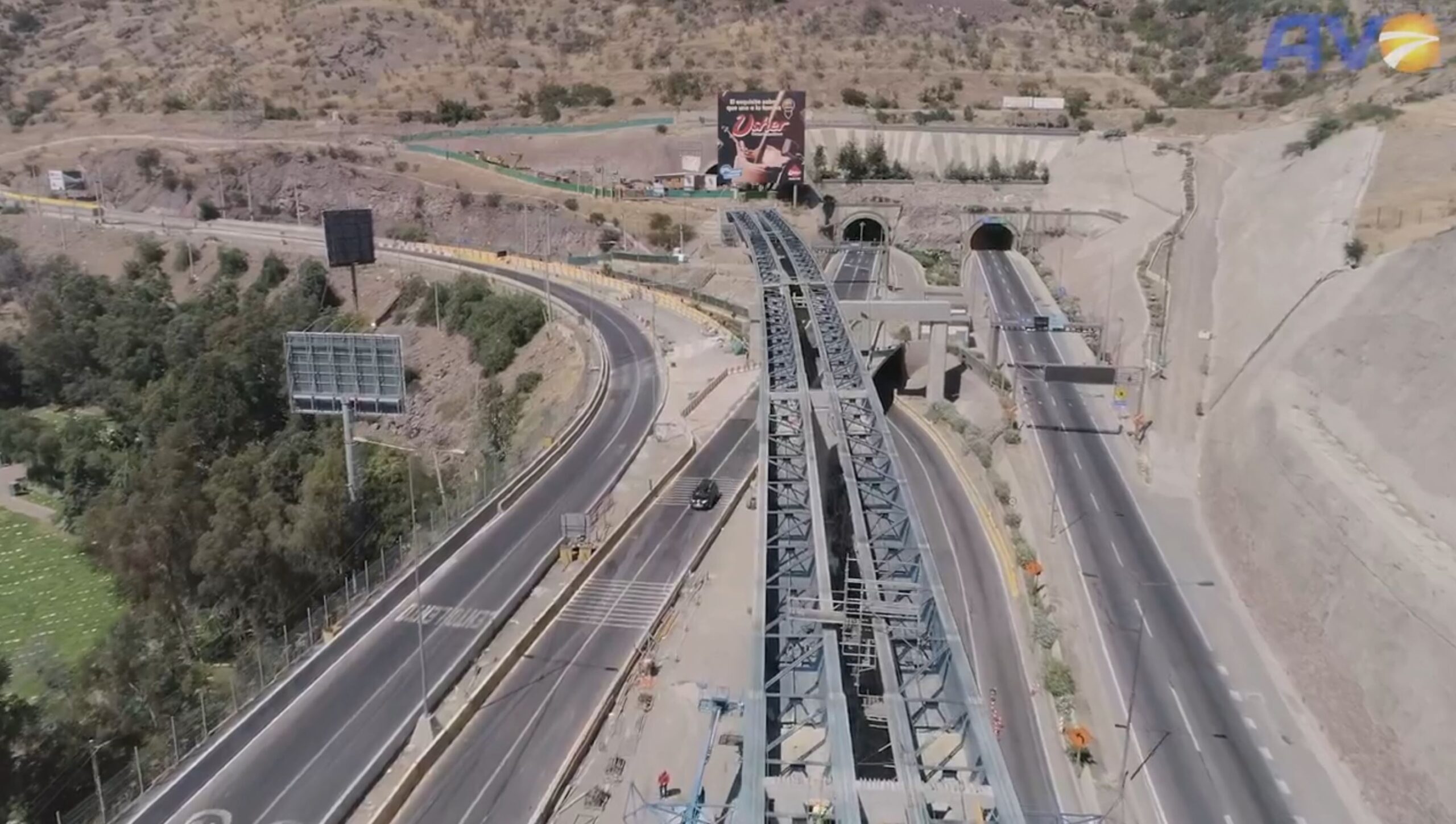Avances Construcción De La Nueva Autopista Américo Vespucio Oriente